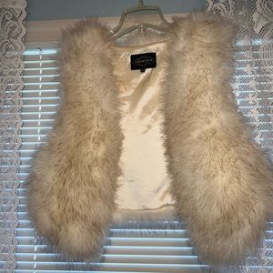 Faux fur coat